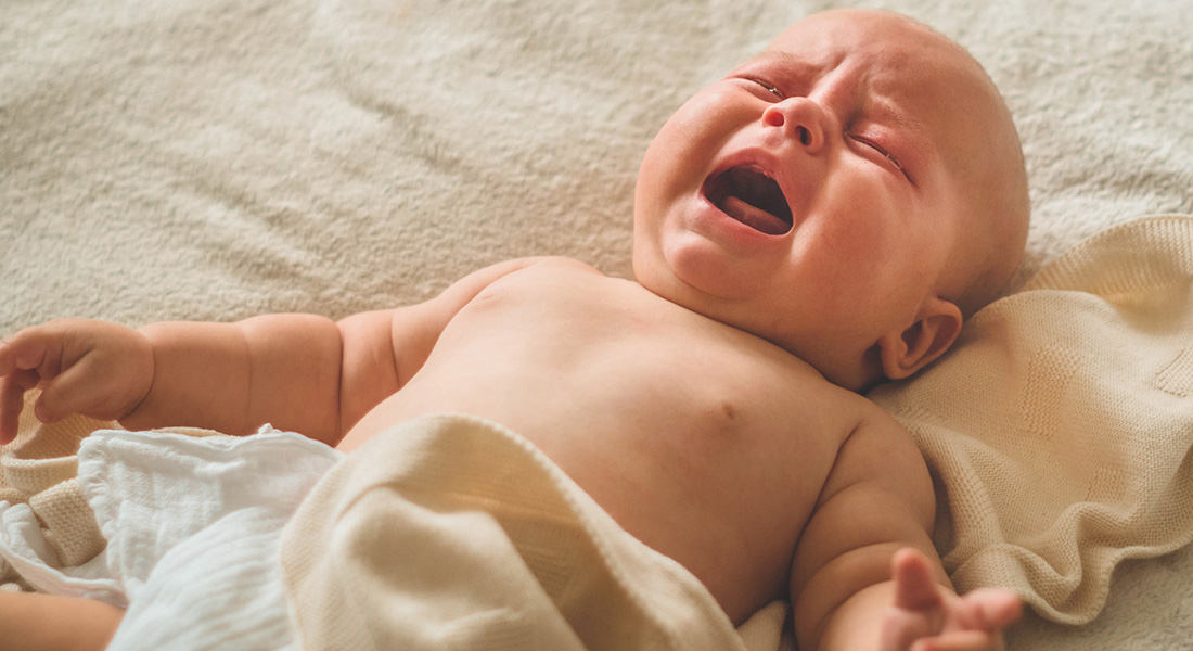 For most people, a crying baby is stressful, but a pregnant woman is typically better at coping with it. Photo: Getty Images 
