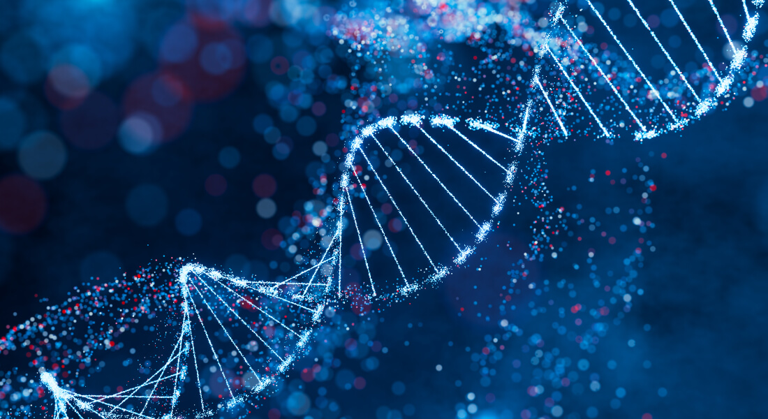 Illustration of DNA helix